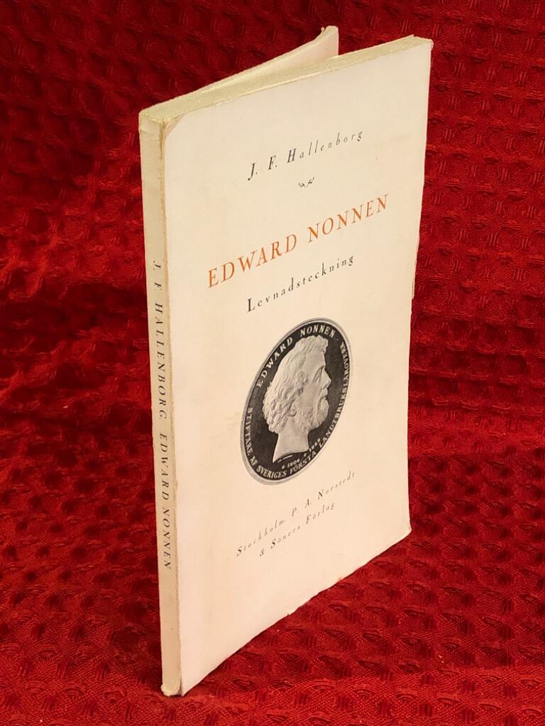 Edward Nonnen: Levnadsteckning av J. F. Hallenborg - omslag