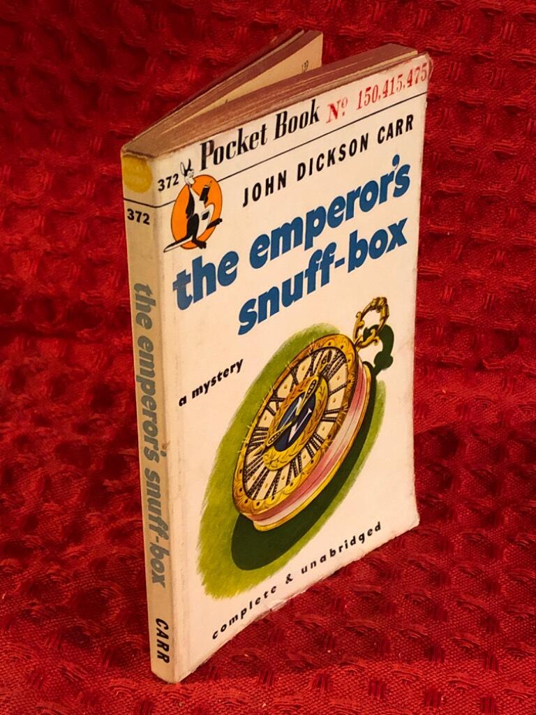 The emperor’s snuff-box av John Dickson Carr - omslag