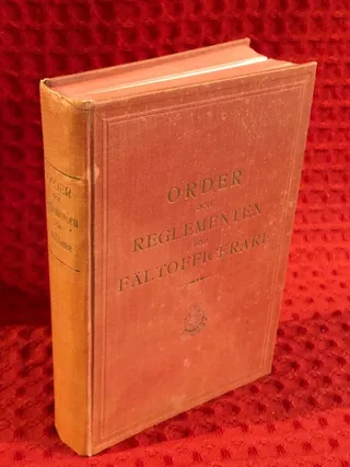 Order och reglementen för fältofficerare i Frälsningsarmén av William Booth - omslag