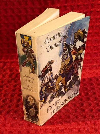 De tre musketörerna av Alexandre Dumas - omslag