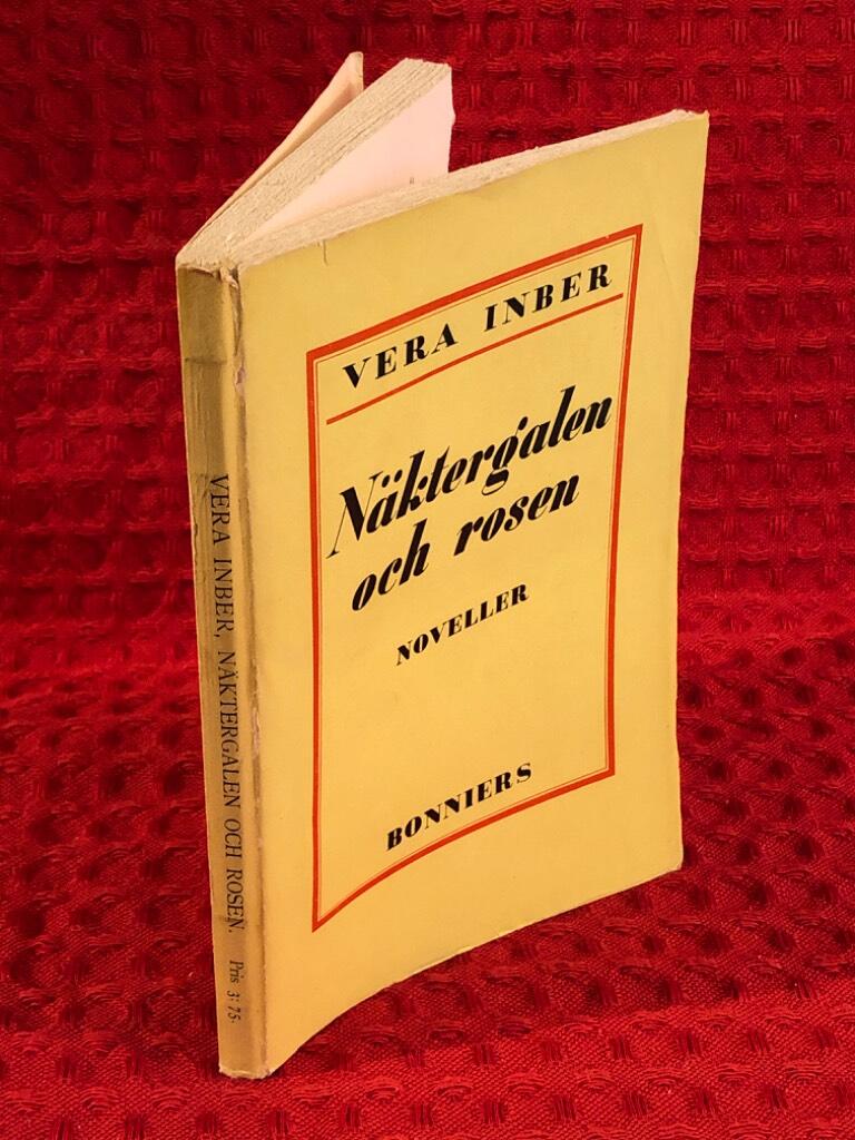 Näktergalen och rosen: Noveller av Vera Inber - omslag