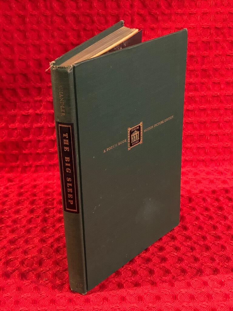 The big sleep av Raymond Chandler - omslag