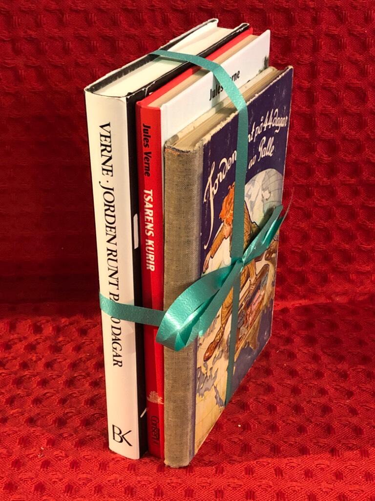 Bokpaket: Böcker av Jules Verne av Jules Verne - omslag