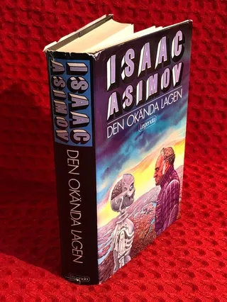 Den okända lagen av Isaac Asimov - omslag