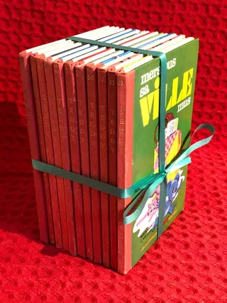 Bokpaket: 11 st Wahlströms Teddy-böcker av Margaret J. Miller - omslag