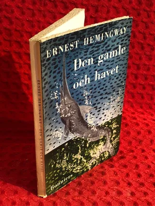 Den gamle och havet av Ernest Hemingway - omslag
