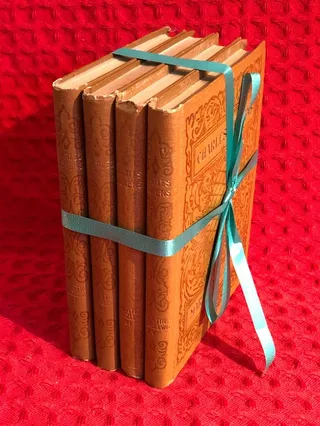 Bokpaket: Martin Chuzzlewit del I-IV (1-4) av Charles Dickens av Charles Dickens - omslag