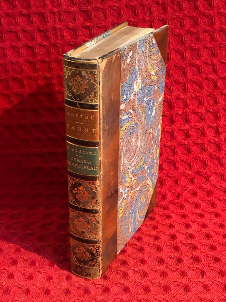 Goethes Faust och Rostands Cyrano de Bergerac av Edmond Goethe - Rostand - omslag