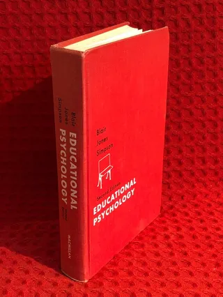 Educational psychology av Glenn Myers Blair - omslag