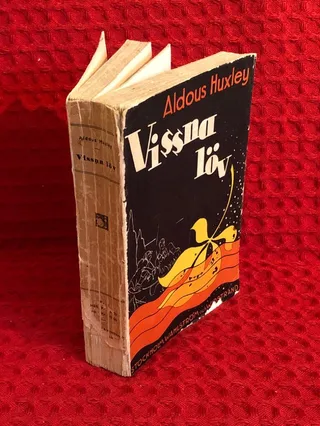 Vissna löv av Aldous Huxley - omslag