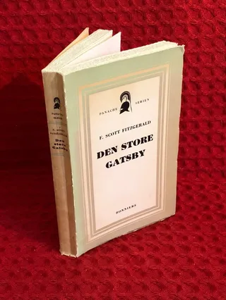 Den store Gatsby av F. Scott Fitzgerald - omslag