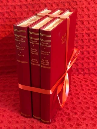Bokpaket: Böcker av William Shakespeare av William Shakespeare - omslag