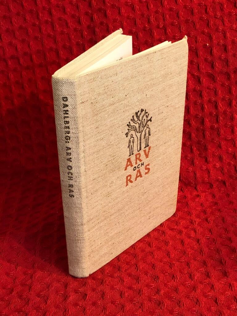 Arv och ras av Gunnar Dahlberg - omslag