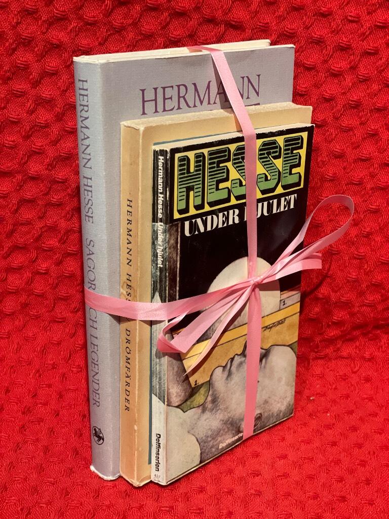 Bokpaket: 3 av Hermann Hesse av Hermann Hesse - omslag