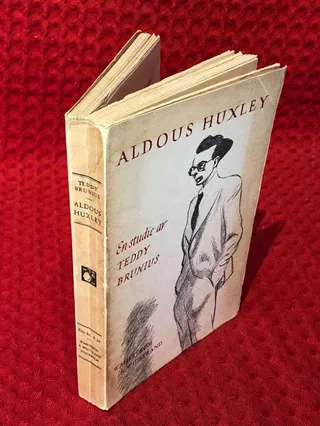 Aldous Huxley av Teddy Brunius - omslag