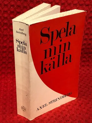 Spela min källa av Axel Strindberg - omslag