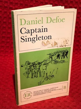 Captain Singleton av Daniel Defoe - omslag