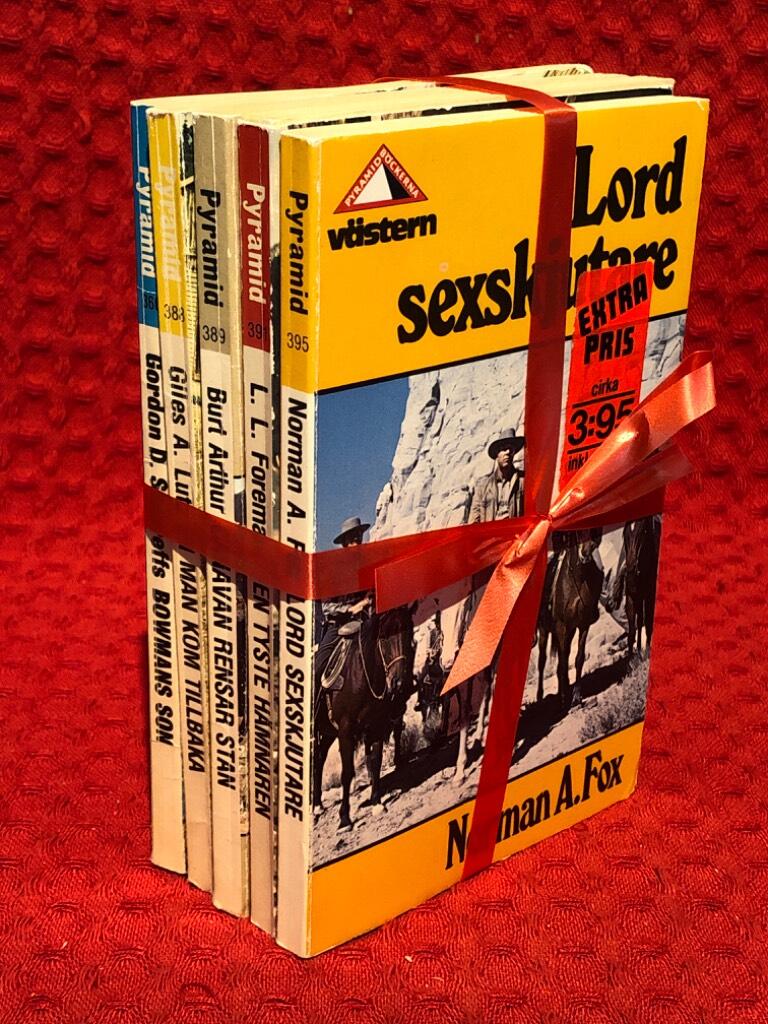 Bokpaket: 5st Pyramid - omslag
