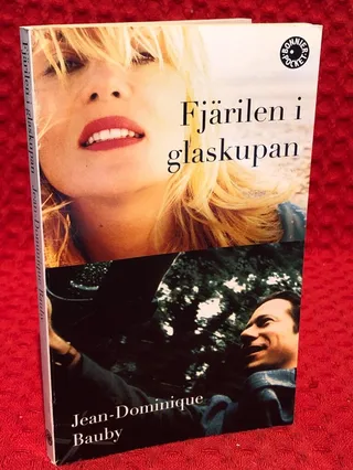 Fjärilen i gladkupan av Jean-Dominique Bauby - omslag