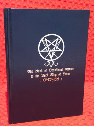 The Book of Devotional Service to the Dark King of Flame av J. Boomsma - omslag