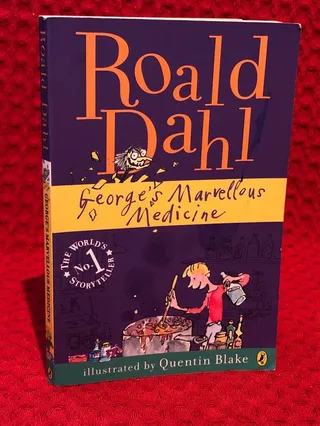 George’s Marvellous Medicine av Roald Dahl - omslag