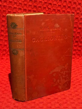 Cagliostro av Alexander Dumas - omslag