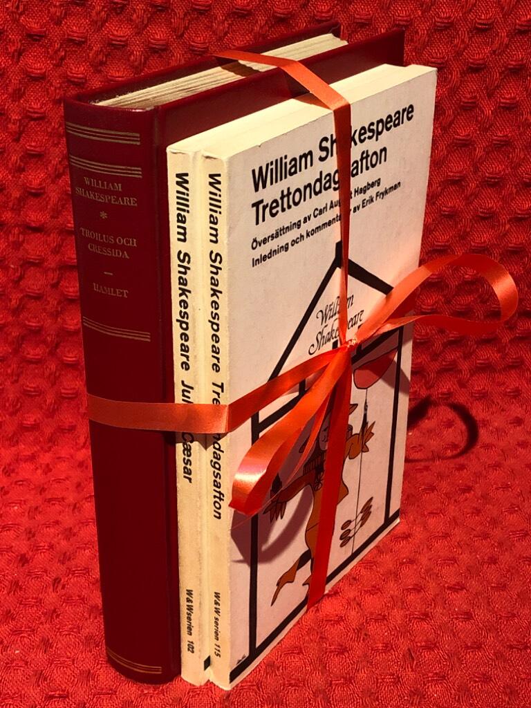 Bokpaket: Verk av William Shakespeare av William Shakespeare - omslag