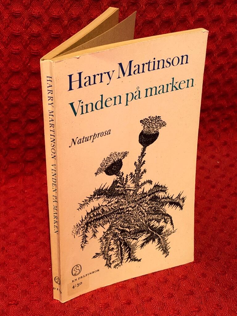 Vinden på marken: Naturprosa av Harry Martinson - omslag