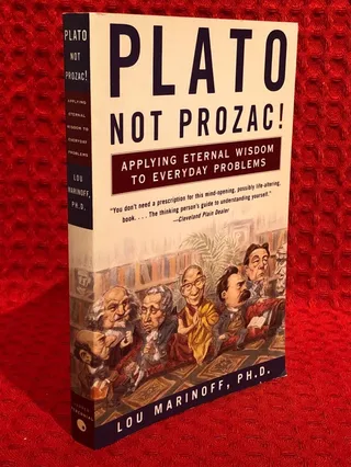 Plato, not prozac! av Lou Marinoff - omslag