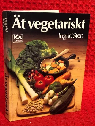 Ät vegetariskt av Ingrid Stén - omslag