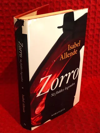 Zorro: Så föddes legenden av Isabel Allende - omslag