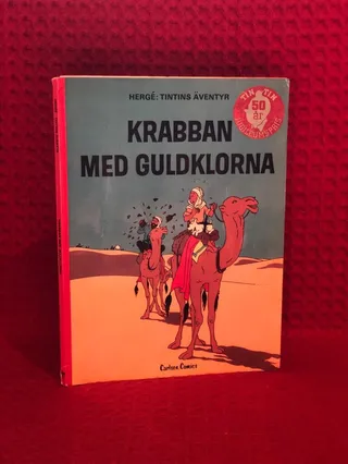 Krabban med guldklorna av Allan B. Hergé - Janzon - omslag