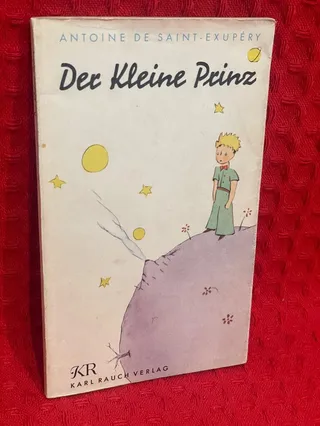 Der kleine Prinz av Antoine de Saint-Exupéry - omslag