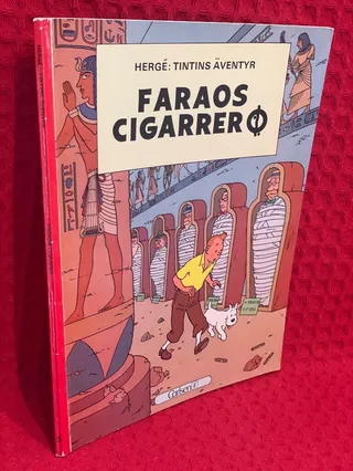 Faraos cigarrer av Allan B. Hergé - Janzon - omslag