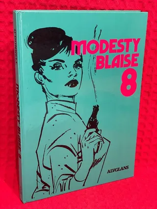 Modesty Blaise 8 av Peter O'Donnell - omslag