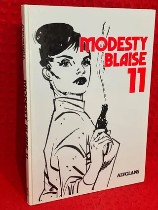 Modesty Blaise nr 11 av Peter O'Donnell - omslag