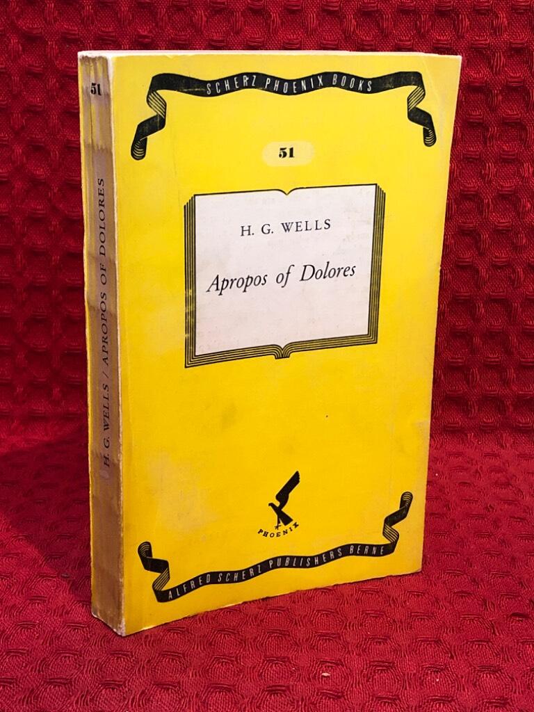 Apropos of Dolores av H.G Wells - omslag
