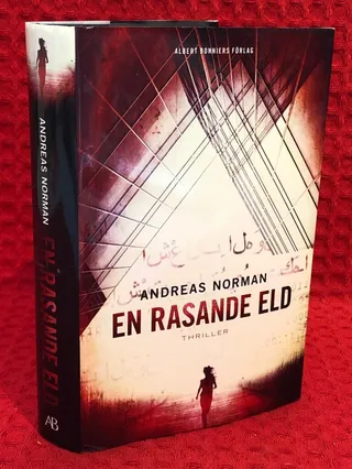 En rasande eld av Andreas Norman - omslag