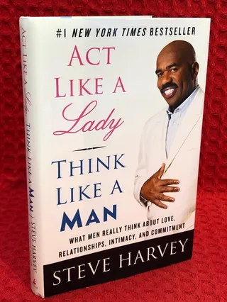 Act like a lady, think like a man - what men really think about love, relationships, intimacy, and commitment av Steve Harvey - omslag