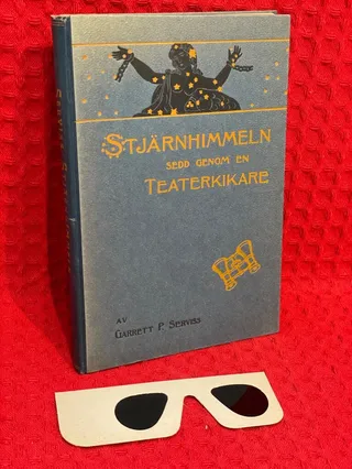 Stjärnhimmeln sedd genom en testerkikare av Garrett P. Serviss - omslag