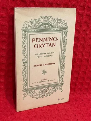 Penninggrytan av Hilding Andersson - omslag