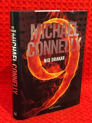 Nio drakar av Michael Connelly - omslag