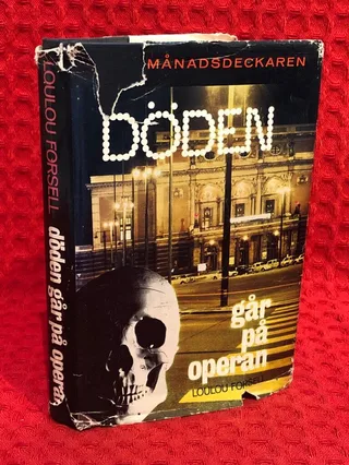 Döden går på Operan av Loulou Forsell - omslag