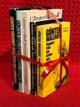 Bokpaket: Günther Wallraff av Günter Wallraff - omslag