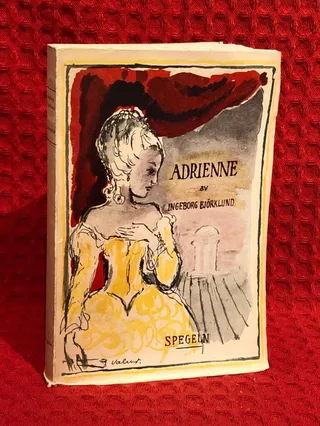 Adrienne av Ingeborg Björklund - omslag