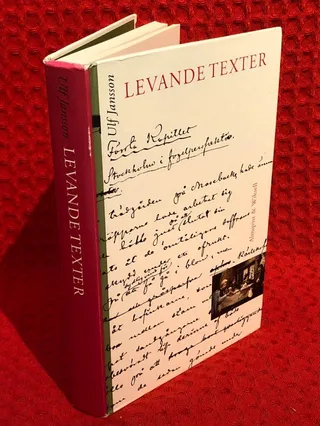Levande texter av Ulf Jansson - omslag