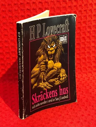 Skräckens hus och andra noveller av H. P. 1890-1937. Lovecraft - omslag