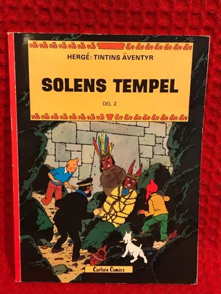 Solens tempel av Allan B. Hergé - Janzon - omslag