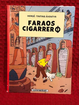 Faraos cigarrer av Allan B. Hergé - Janzon - omslag