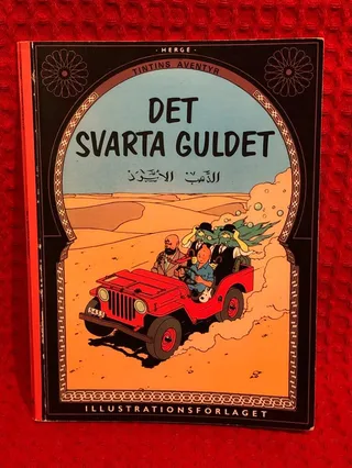 Det svarta guldet av Allan B. Hergé - Janzon - omslag